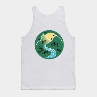 Pacific Northwest Sticker Tank Top